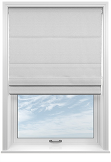 Norleigh, Dove - Twist&Fit Roman Blind